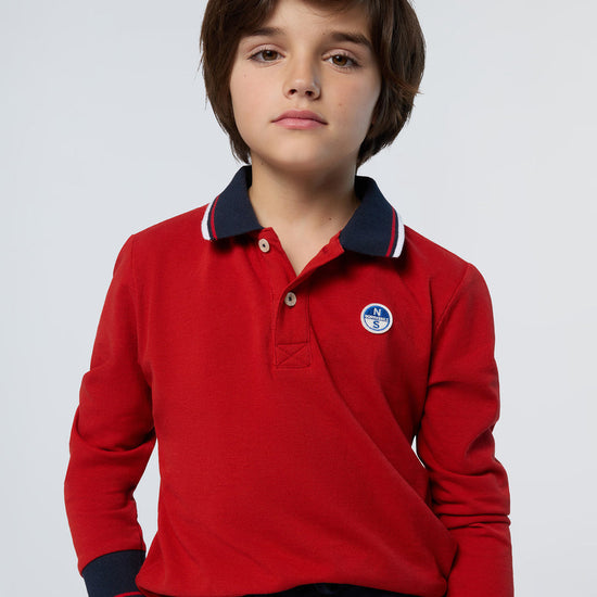 POLO LONG SLEEVE W/LOGO 