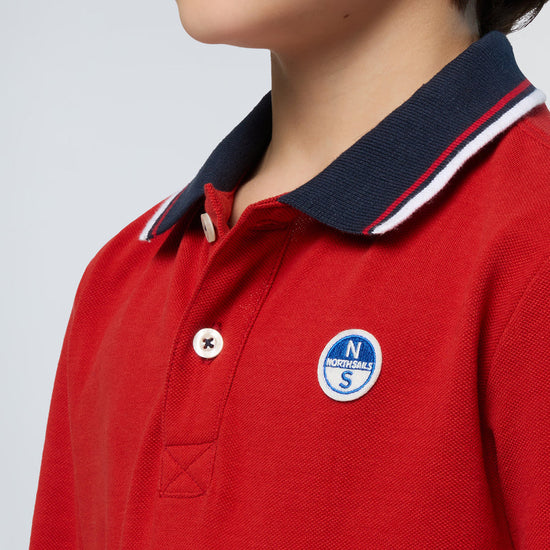 POLO LONG SLEEVE W/LOGO 