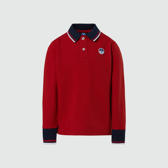 POLO LONG SLEEVE W/LOGO 