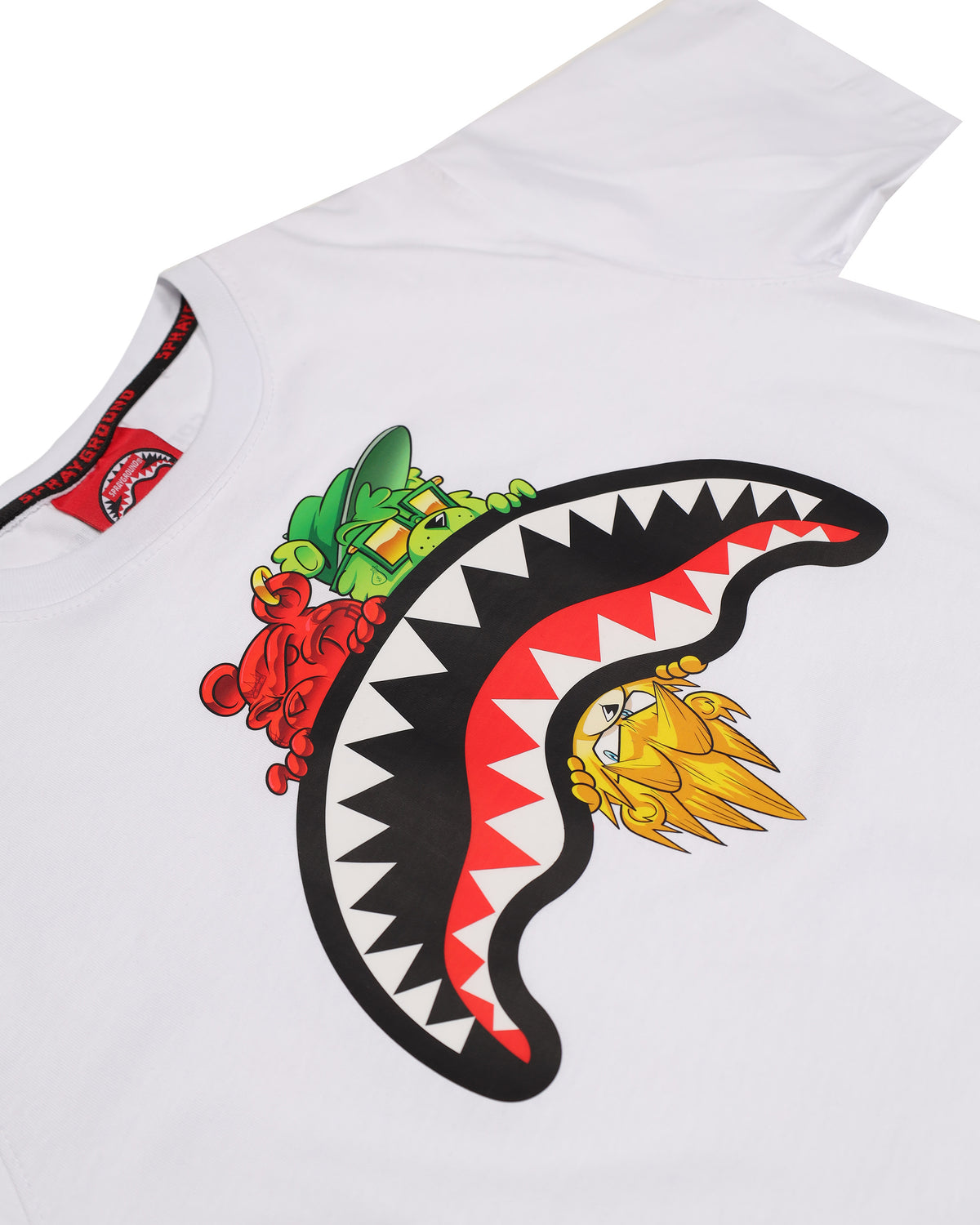 SHARKS IN PARIS CHARACTERS SNEAKIN TSHIRT 