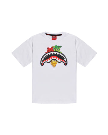 SHARKS IN PARIS CHARACTERS SNEAKIN TSHIRT 