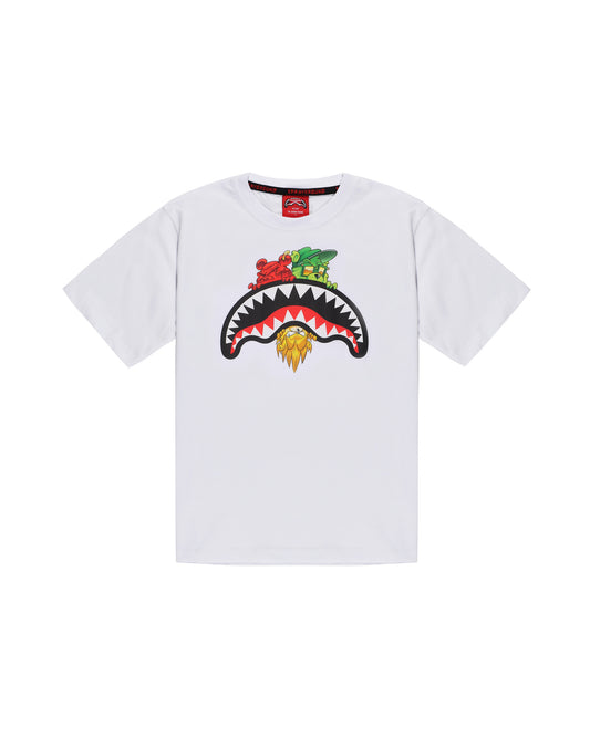 SHARKS IN PARIS CHARACTERS SNEAKIN TSHIRT 