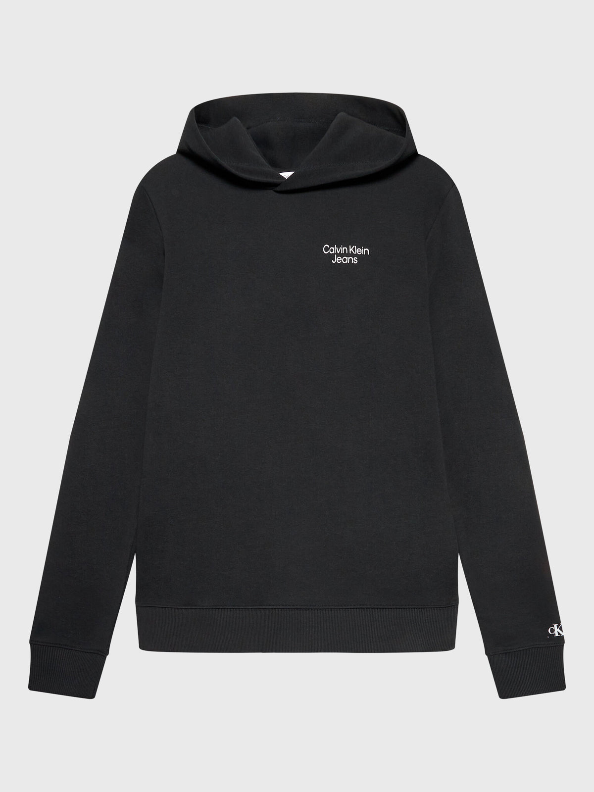 CKJ STACK LOGO HOODIE 