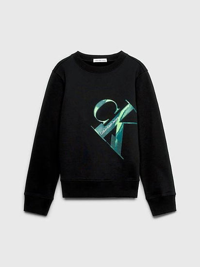 HYPER REAL MONOGRAM FLEECE CN 