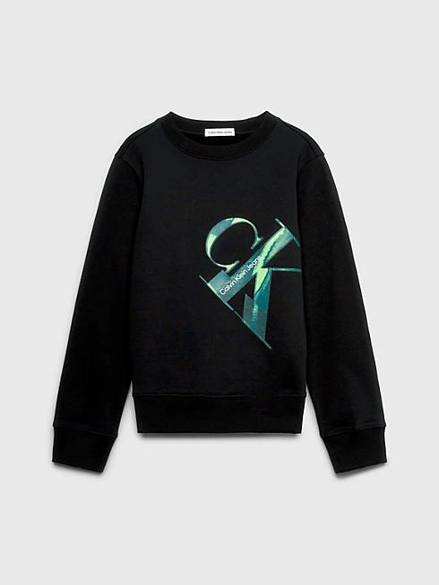 HYPER REAL MONOGRAM FLEECE CN 