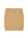 CUT SEAMS STACK LOGO SKIRT 