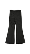 PANTALONE ZAMPA IN ECOPELLE ELEFANTE 