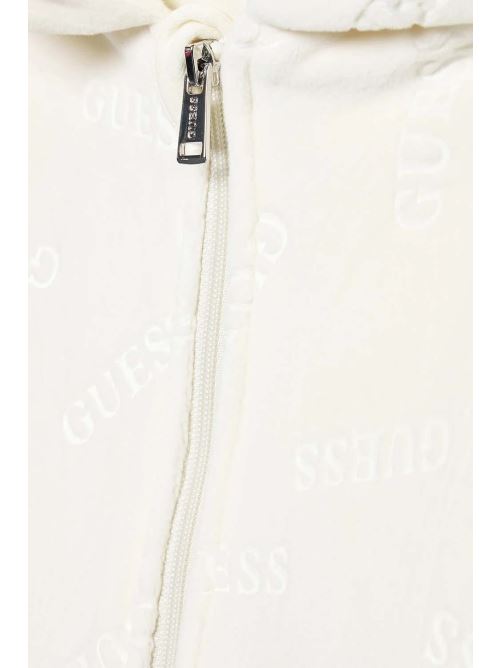 CHENILLE HOODED PADDED OVERALL 