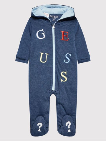 HOODED OVERALL W/ZIP 