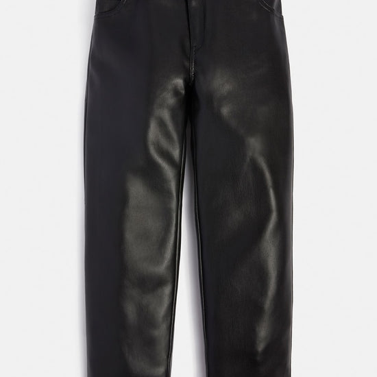 FAUX LEATHER PANTS_MINI ME 