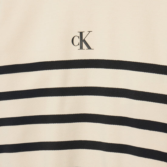 CK LS RELAXED TERRY DRESS 