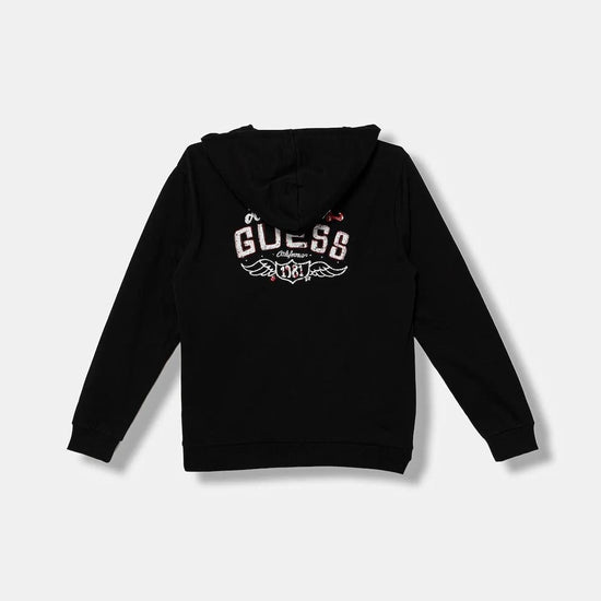 HOODED LS ACTIVE TOP W/ZIP 