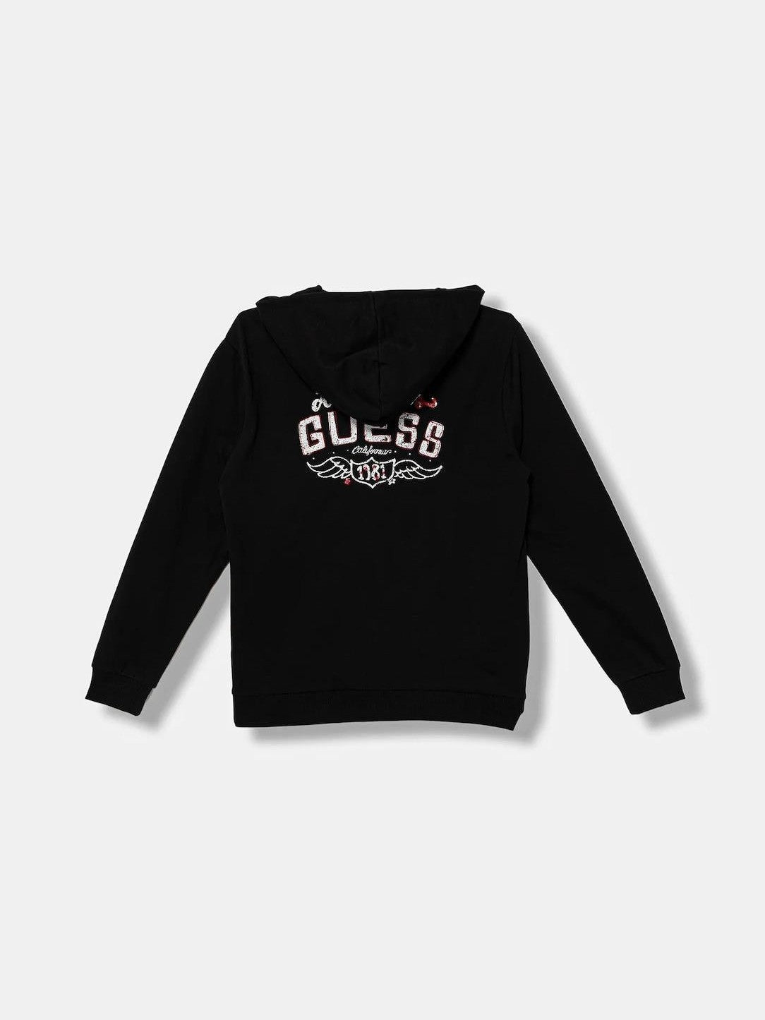 HOODED LS ACTIVE TOP W/ZIP 