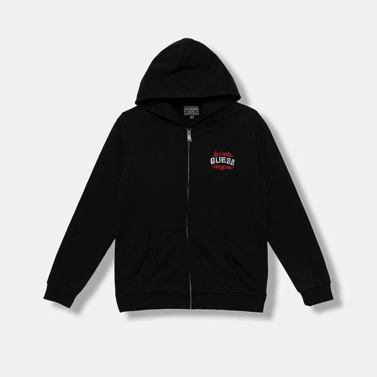 HOODED LS ACTIVE TOP W/ZIP 
