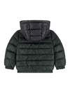 HOODED PADDED LS PUFFER W/ZIP 