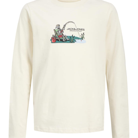 JORSKULL NATURE TEE LS CREW NECK SN JNR 