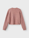 NKFHOLLY BOXY SHORT KNIT CARD NOOS 