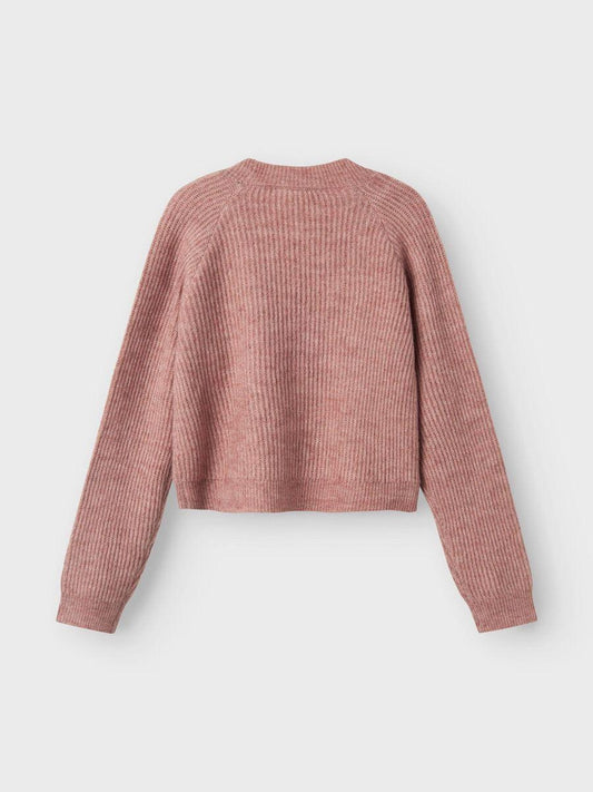 NKFHOLLY BOXY SHORT KNIT CARD NOOS 
