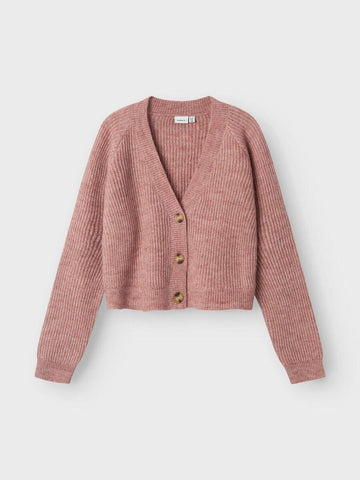 NKFHOLLY BOXY SHORT KNIT CARD NOOS 