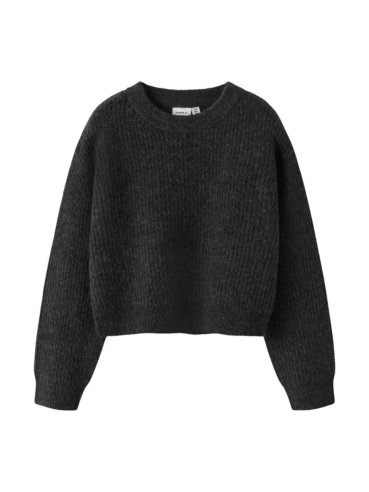 NKFHOLLY LS BOXY SHORT KNIT NOOS 