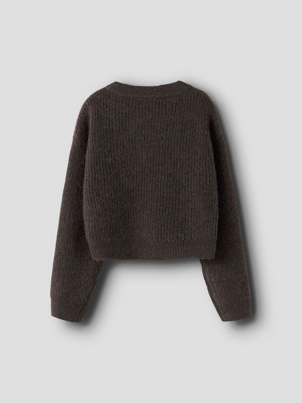 NKFHOLLY LS BOXY SHORT KNIT NOOS 