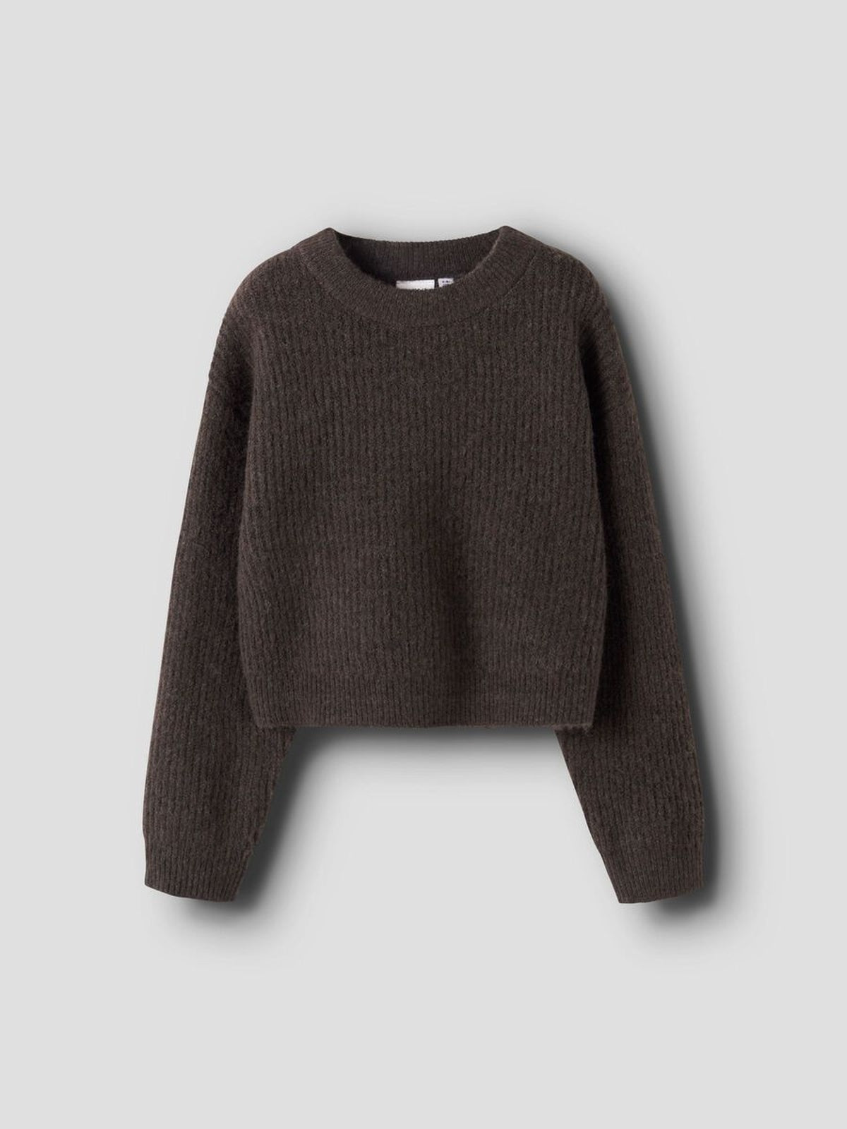 NKFHOLLY LS BOXY SHORT KNIT NOOS 