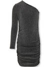 KOGQUEEN ONESHOULD GLITTER DRESS BF JRS 
