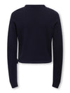 KOGKATIA LS TEXT O-NECK CP KNT 