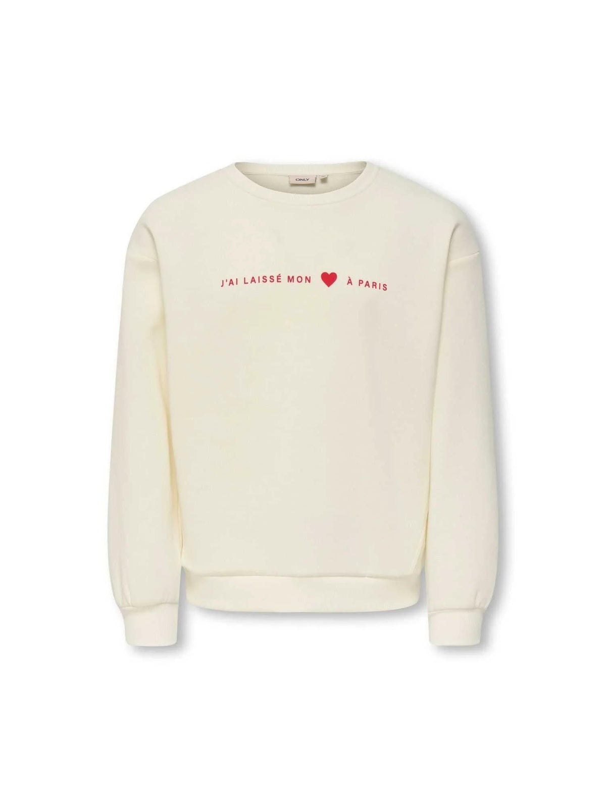 KOGMARISA L/S O-NECK LOOSE PRINTED SWT 