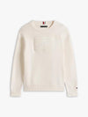 TOMMY SCRIPT FLAG TONAL SWEATE 