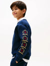 CREST EMB GRAPHIC SWEATSHIRT 