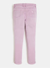 STRETCH SATEEN SKINNY PANTS 