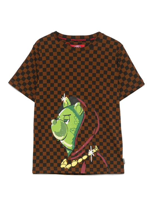 HIDDEN IN THE CHECKERED<BR/>REGULAR T-SHIRT 