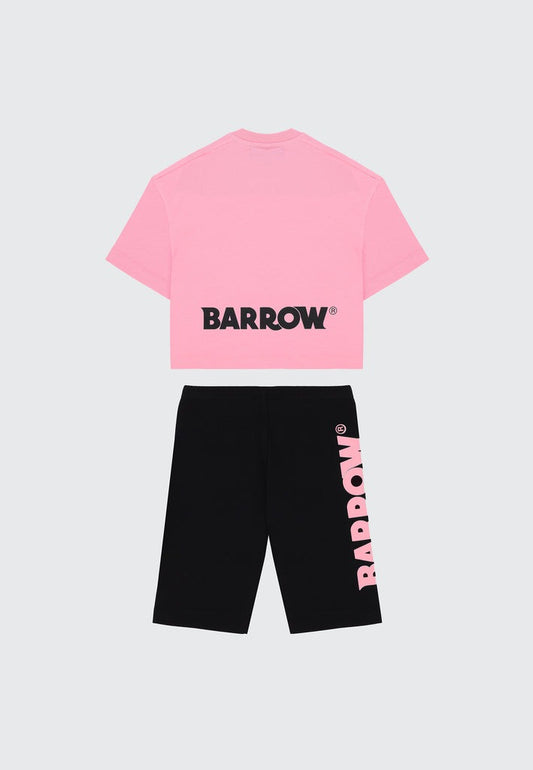 SET BOXY JERSEY  T-SHIRT/STRETCH  CYCLIST  GIRL 