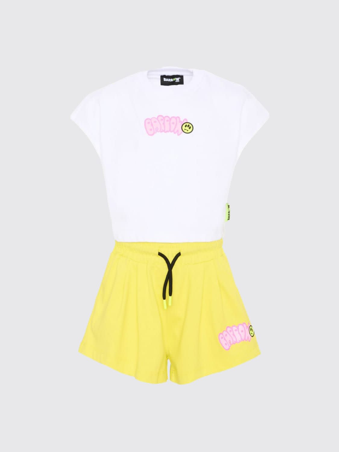 SET JERSEY TOP CROPPED TOP/SHORTS  GIRL 