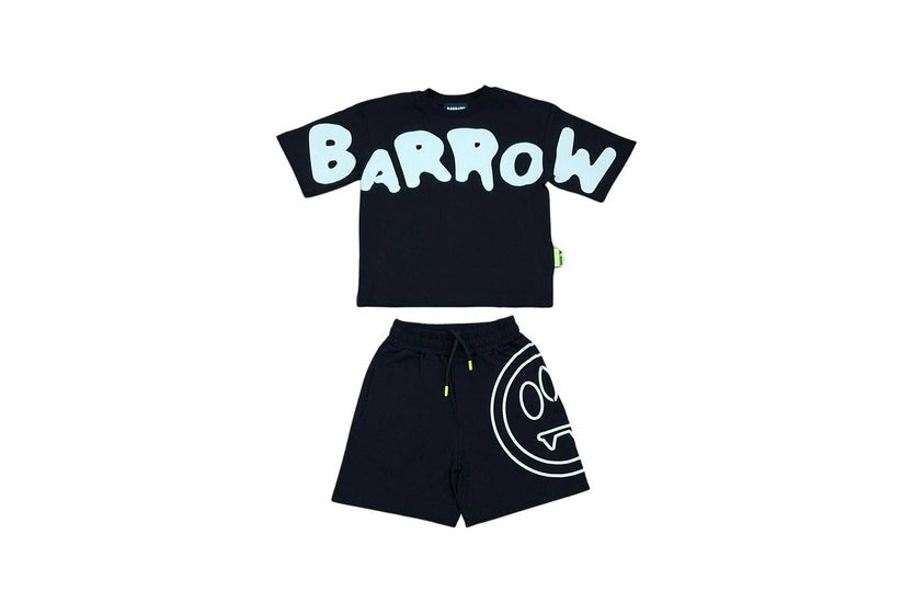 SET JERSEY REGULAR DROP SHOULDER T-SHIRT/BERMUDA 