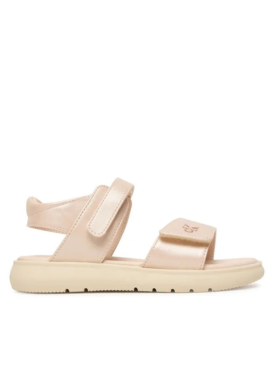 SANDALO VELCRO ROSA 