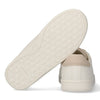 SNEAKER BASSA ALLACCIATA OFF WHITE/BEIGE 