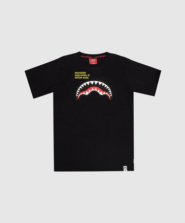 SHARK BASIC REG T-SHIRT BLK 