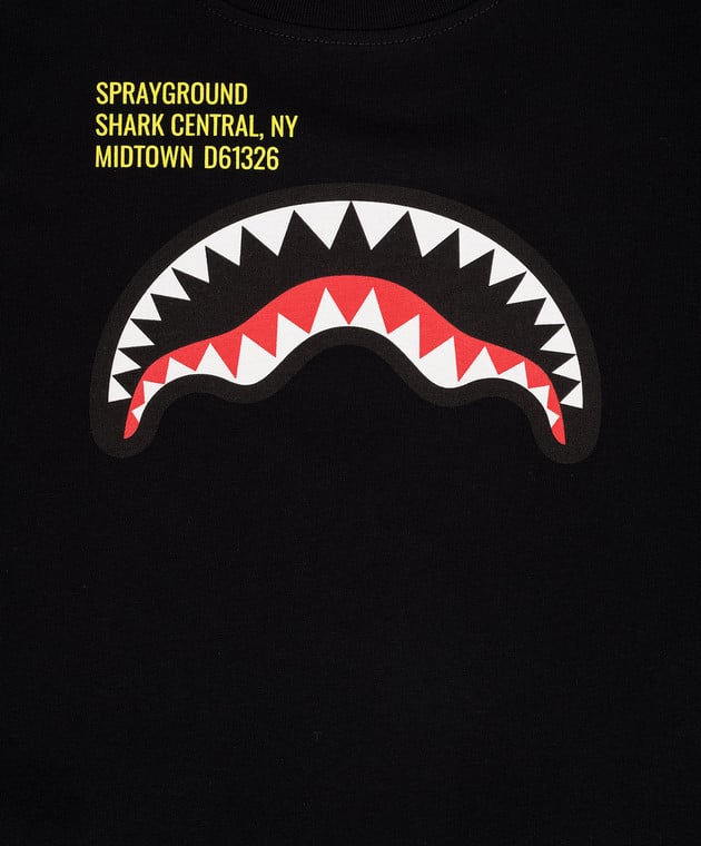 SHARK BASIC REG T-SHIRT BLK 