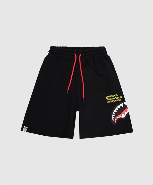 SHARK BASIC SHORTS BLK 