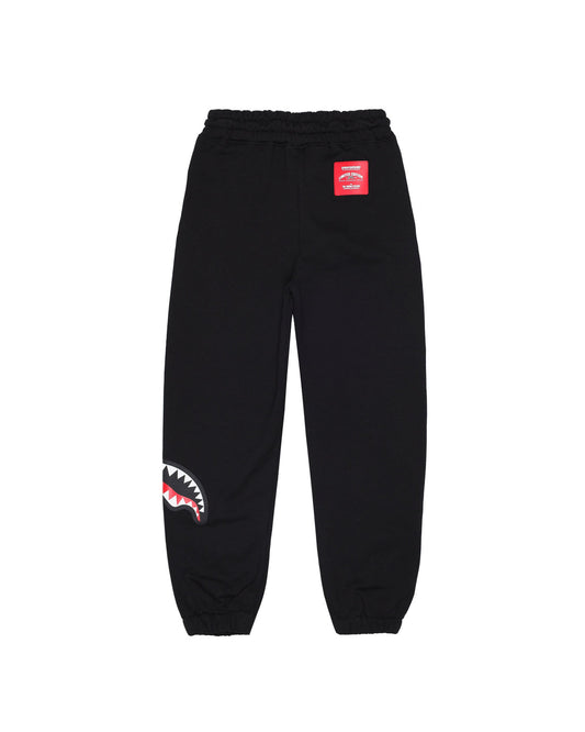 SHARK BASIC BAGGY PANTS BLACK 