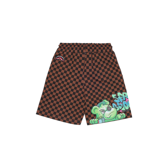 CATCH BEAR CHECK SHORTS 