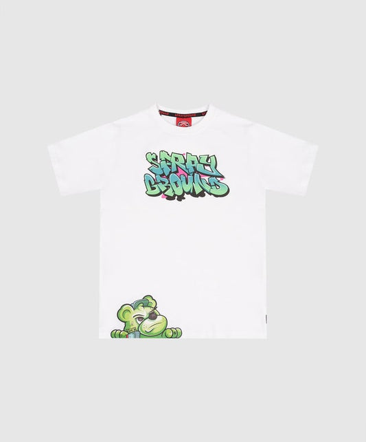 CATCH  BEAR REGULAR T-SHIRT white 