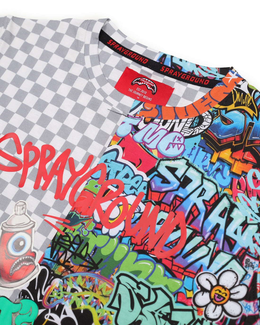 SPRAYGROUND WRITERS SPLIT REGULAR T-SHIRT 