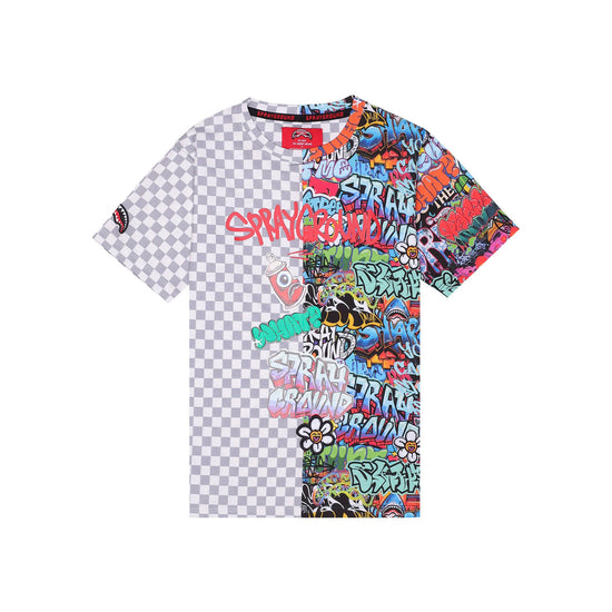 SPRAYGROUND WRITERS SPLIT REGULAR T-SHIRT 