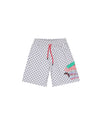 SPRAYGROUND WRITERS CHECKERED SHORTS 