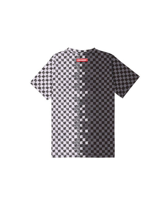 CHECKERED SKETCH REGULAR T-SHIRT 