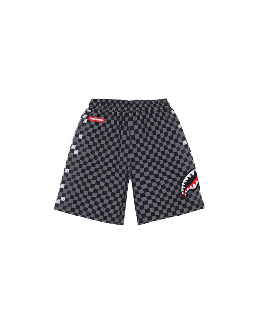 CHECKERED SKETCH SHORTS 