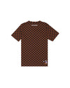 GET OUT BEAR CHECKERED REGULAR T-SHIRT 